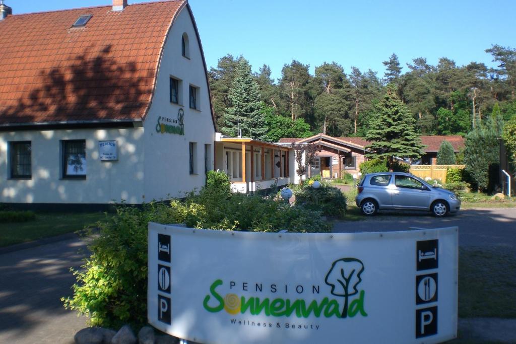 Pension Sonnenwald Wittstock Esterno foto